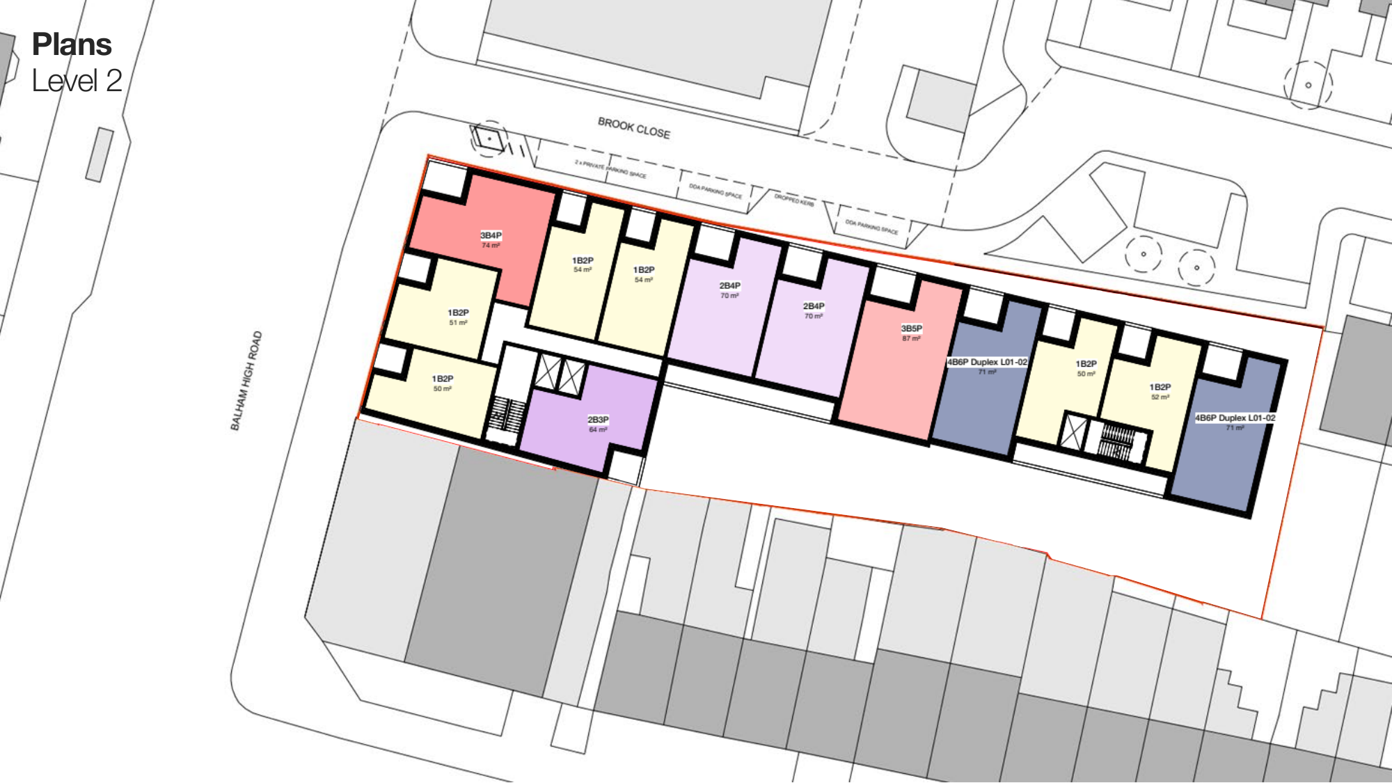 Balham typical residential floor plan
